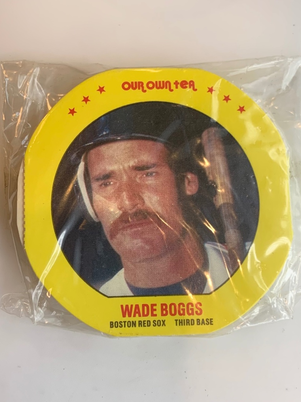 Vintage MLB Our Own Tea Disc Baseball Cards Factory Sealed Package
